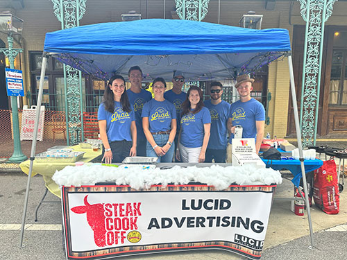 Yes, we were best dressed. And, our steak was really good too.